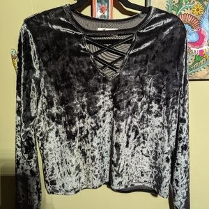 Velvet top